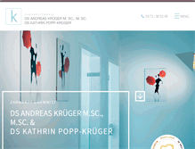 Tablet Screenshot of popp-krueger.de